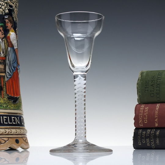 Pair of Art Deco Cocktail Glasses c1930 - Wine Glasses | Exhibit Antiques